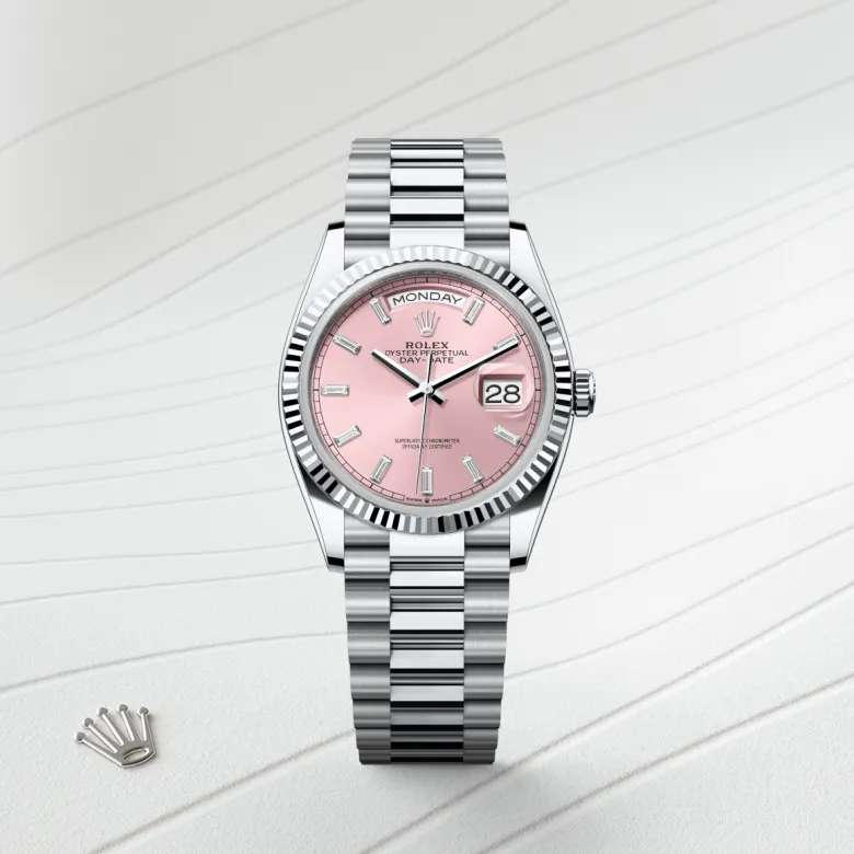 Rolex Day-Date in แพลทินัม, M128236-0024 - Pendulum