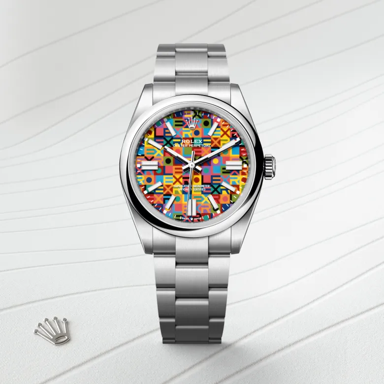 Rolex Oyster Perpetual in Oystersteel, M134300-0010 - Pendulum