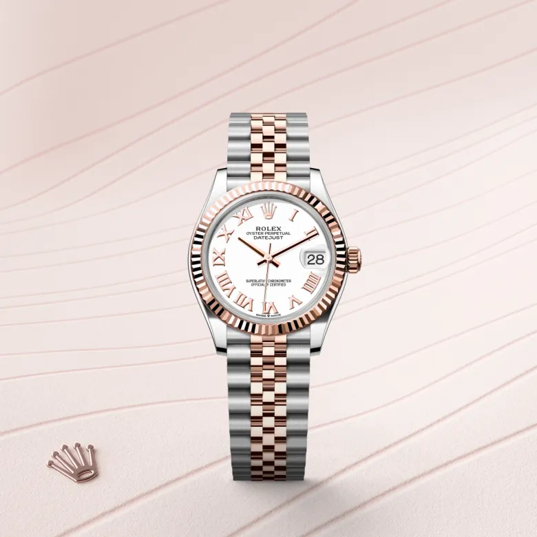 Rolex Datejust in Everose Rolesor - การผสมผสานระหว่าง Oystersteel และ Everose gold, M278271-0002 - Pendulum