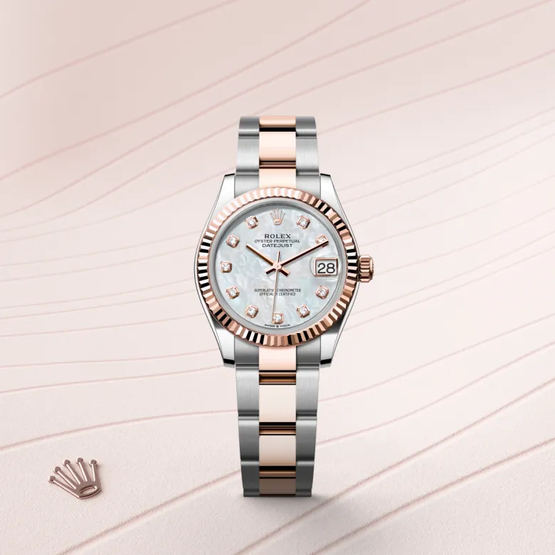 Rolex Datejust in Everose Rolesor - combination of Oystersteel and Everose gold, M278271-0025 - Pendulum