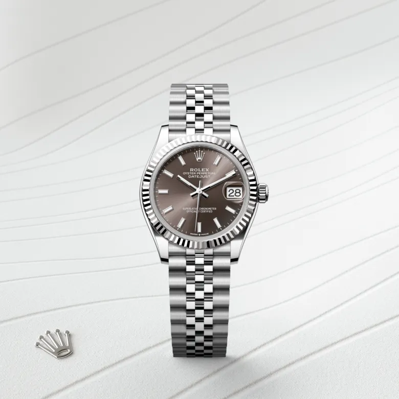Rolex Datejust in White Rolesor - การผสมผสานระหว่าง Oystersteel และทองคำขาว, M278274-0016 - Pendulum
