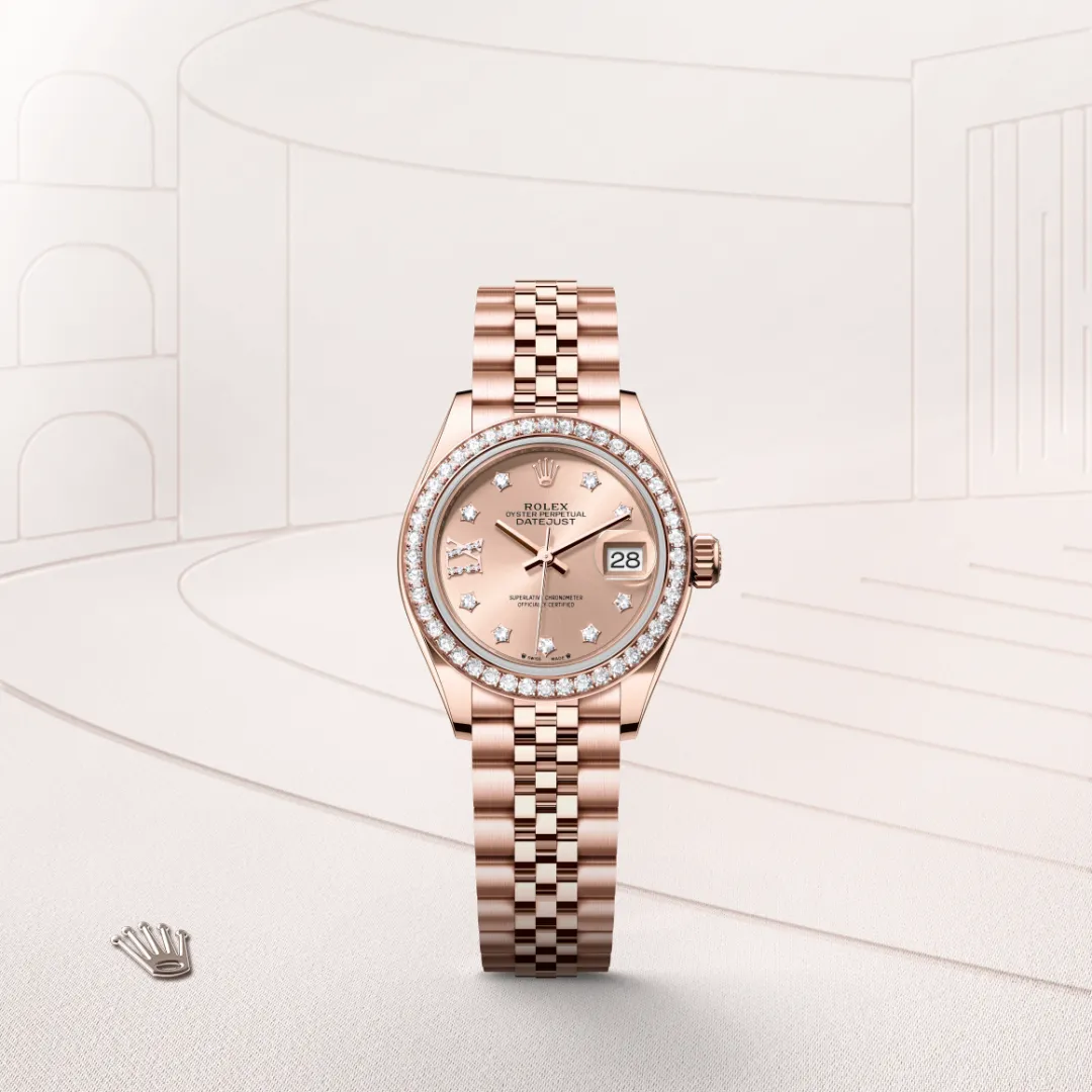 Rolex Lady-Datejust in 18 ct Everose gold, M279135RBR-0030 - Pendulum