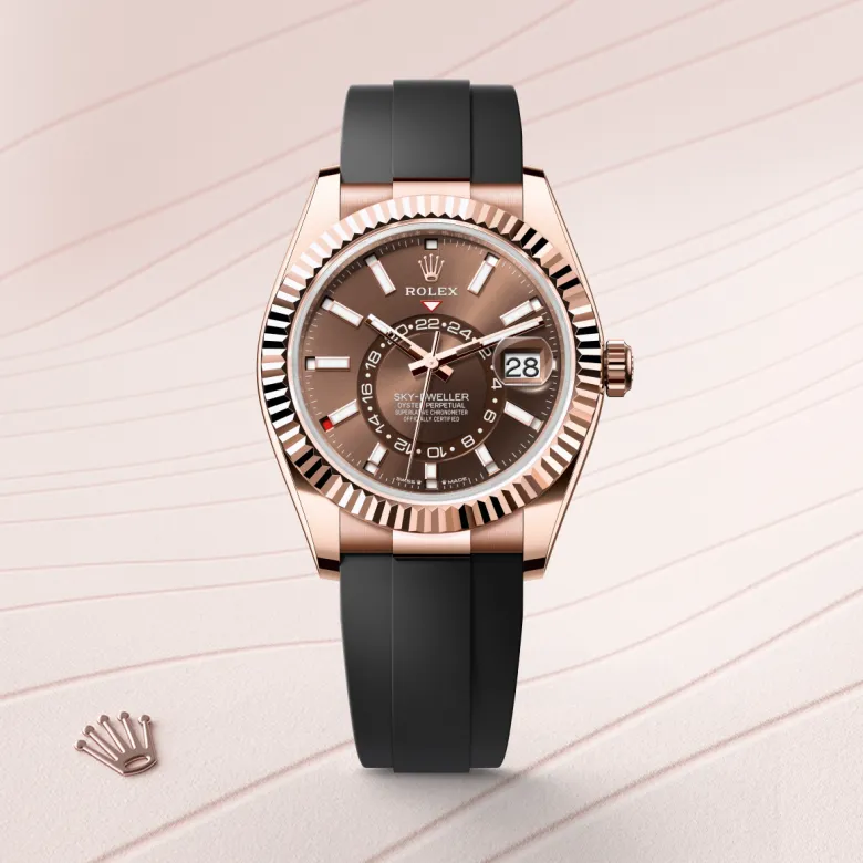 Rolex Sky-Dweller in Everose gold 18 กะรัต, M336235-0002 - Pendulum