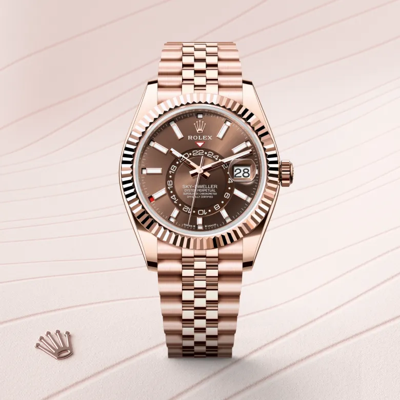 Rolex Sky-Dweller in Everose gold 18 กะรัต, M336935-0006 - Pendulum