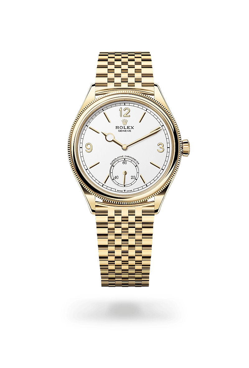 Rolex 1908 in 18 ct yellow gold, M52508-0008 - Pendulum Rolex 1908 in 18 ct yellow gold, M52508-0008 - Pendulum