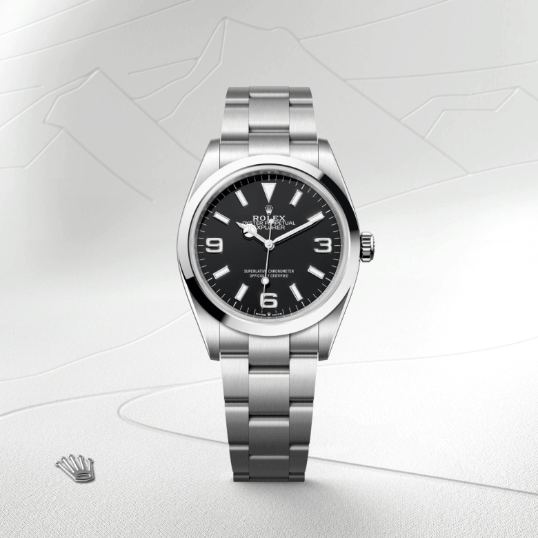 Rolex Explorer in Oystersteel, M124270-0001 - Pendulum