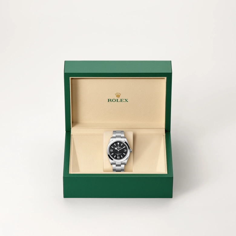 Rolex Explorer in Oystersteel, M124270-0001 - Pendulum