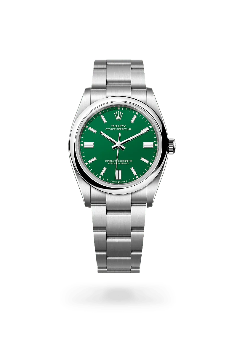 Rolex Oyster Perpetual in Oystersteel, M126000-0005 - Pendulum Rolex Oyster Perpetual in Oystersteel, M126000-0005 - Pendulum