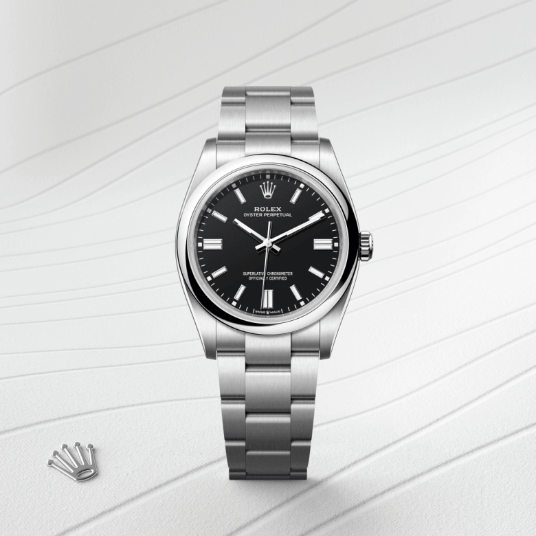 Rolex Oyster Perpetual in Oystersteel, M126000-0014 - Pendulum