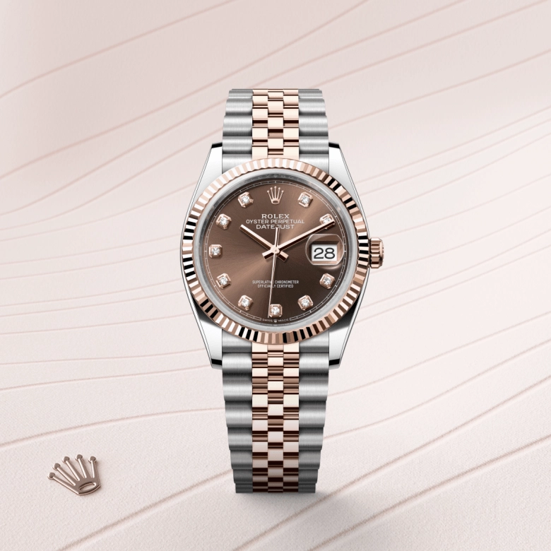 Rolex Datejust in Everose Rolesor - combination of Oystersteel and Everose gold, M126231-0053 - Pendulum