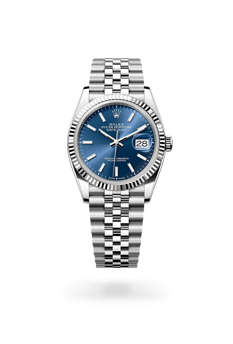 Rolex Datejust in White Rolesor - การผสมผสานระหว่าง Oystersteel และทองคำขาว, M126234-0017 - Pendulum Rolex Datejust in White Rolesor - การผสมผสานระหว่าง Oystersteel และทองคำขาว, M126234-0017 - Pendulum