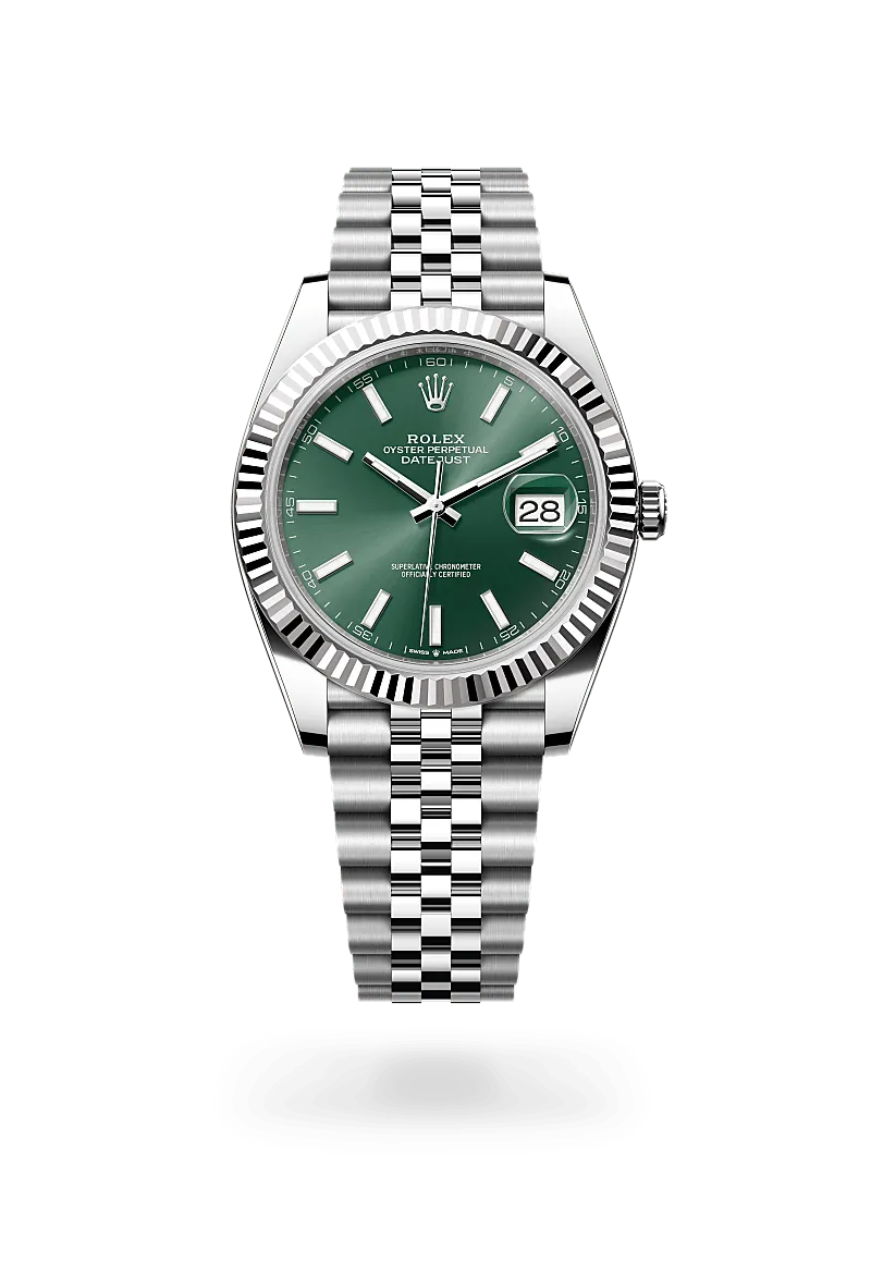 Rolex Datejust in White Rolesor - การผสมผสานระหว่าง Oystersteel และทองคำขาว, M126334-0028 - Pendulum Rolex Datejust in White Rolesor - การผสมผสานระหว่าง Oystersteel และทองคำขาว, M126334-0028 - Pendulum