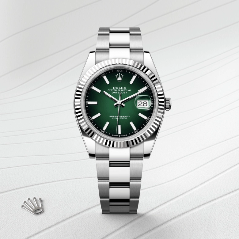 Rolex Datejust in White Rolesor - การผสมผสานระหว่าง Oystersteel และทองคำขาว, M126334-0033 - Pendulum