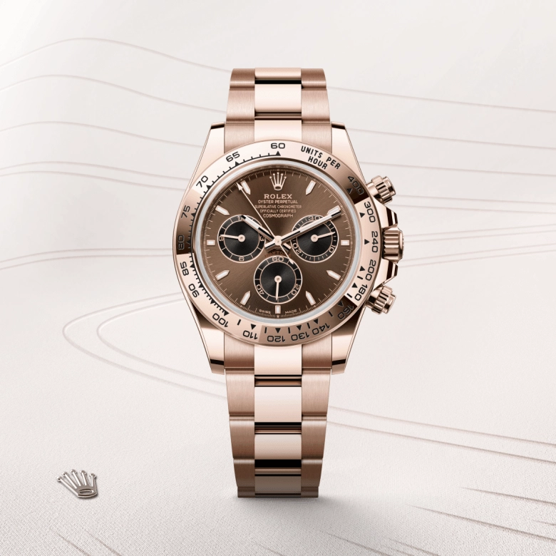 Rolex Cosmograph Daytona in 18 ct Everose gold, M126505-0005 - Pendulum