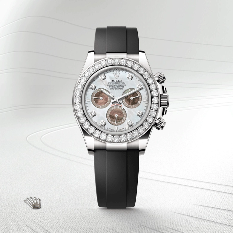 Rolex Cosmograph Daytona in ทองคำขาว 18 กะรัต, M126589RBR-0001 - Pendulum
