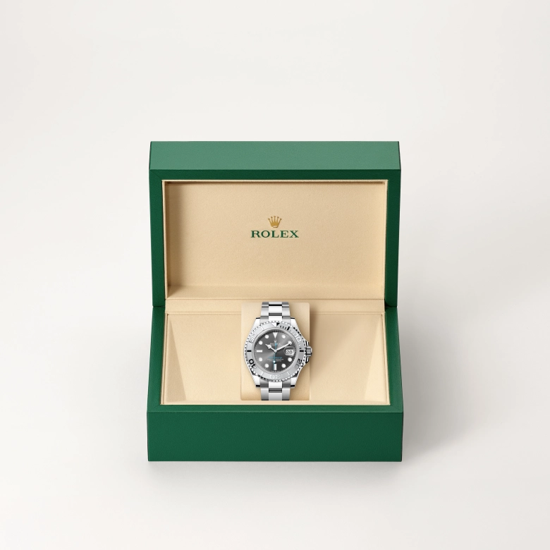Rolex Yacht-Master in Rolesium - การผสมผสานระหว่าง Oystersteel และแพลทินัม, M126622-0001 - Pendulum
