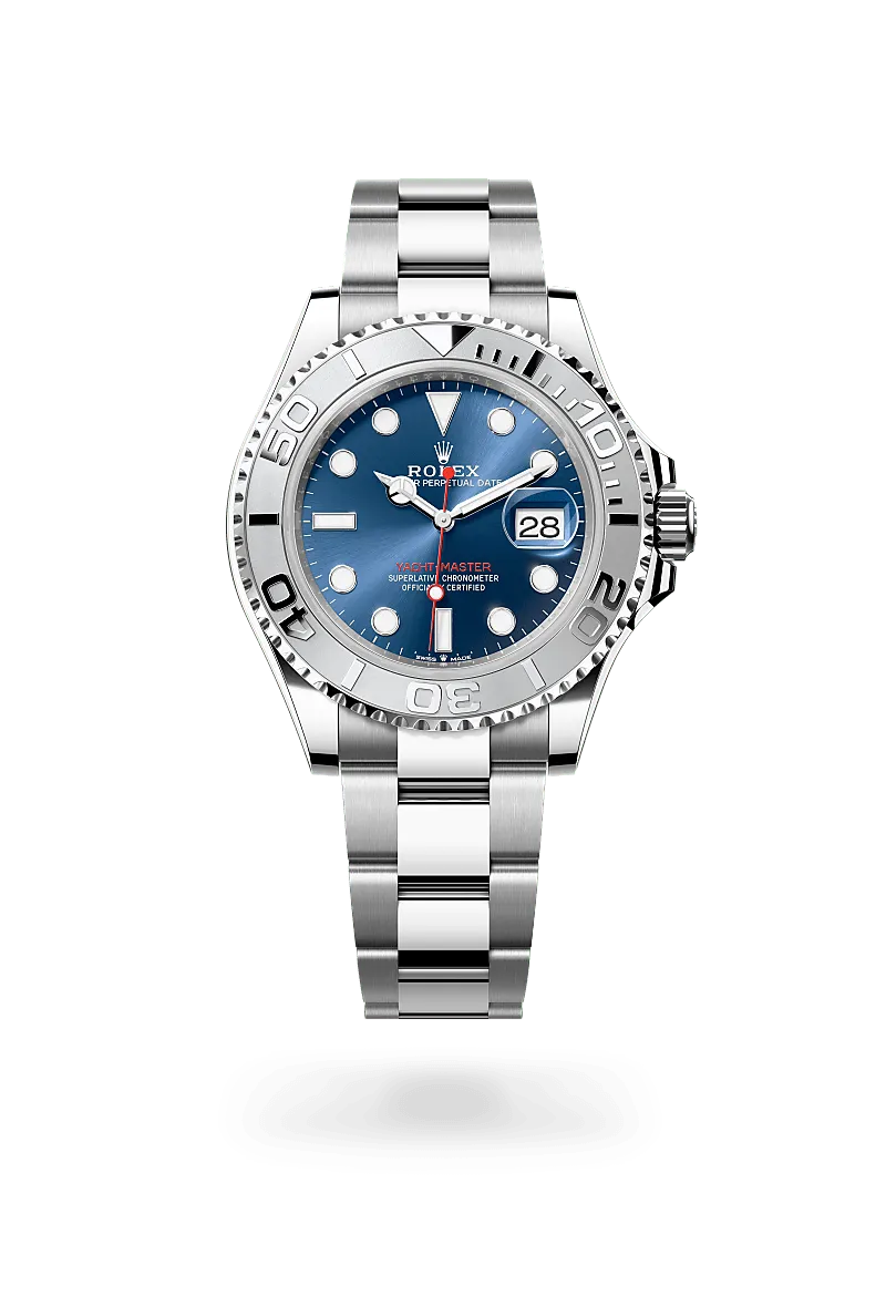 Rolex Yacht-Master in Rolesium - การผสมผสานระหว่าง Oystersteel และแพลทินัม, M126622-0002 - Pendulum Rolex Yacht-Master in Rolesium - การผสมผสานระหว่าง Oystersteel และแพลทินัม, M126622-0002 - Pendulum