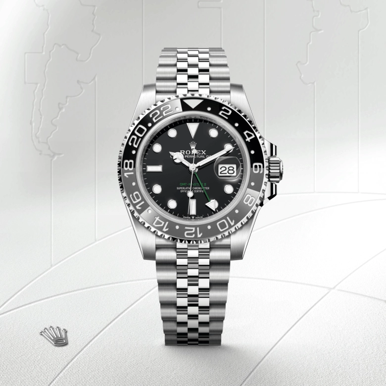Rolex GMT-Master II in Oystersteel, M126710GRNR-0003 - Pendulum