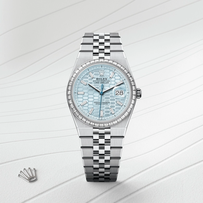 Rolex Land-Dweller in แพลทินัม, M127286TBR-0001 - Pendulum