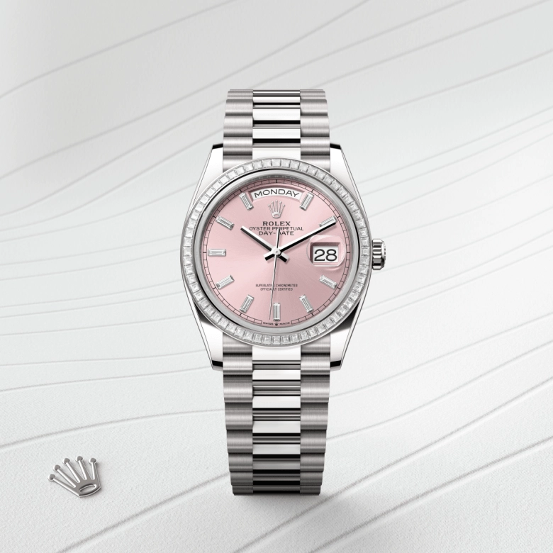 Rolex Day-Date in ทองคำขาว 18 กะรัต, M128399TBR-0029 - Pendulum