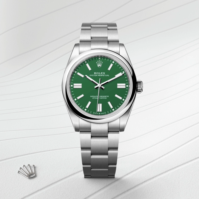 Rolex Oyster Perpetual in Oystersteel, M134300-0004 - Pendulum