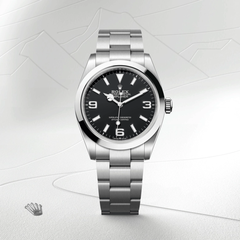 Rolex Explorer in Oystersteel, M224270-0001 - Pendulum