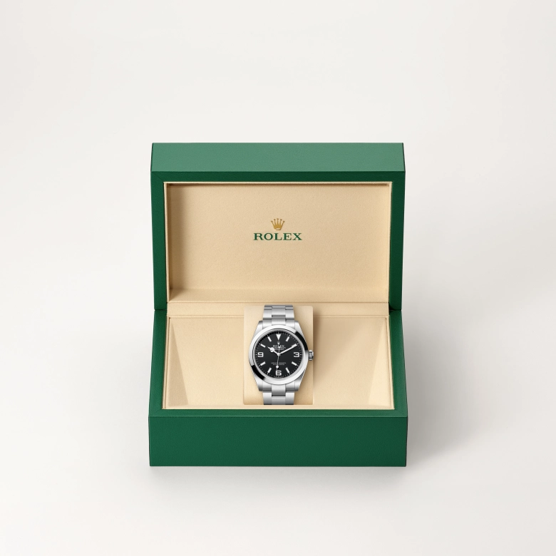 Rolex Explorer in Oystersteel, M224270-0001 - Pendulum