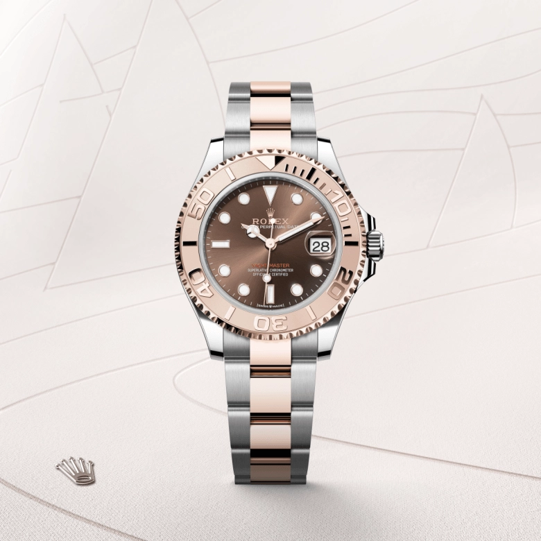 Rolex Yacht-Master in Everose Rolesor - combination of Oystersteel and Everose gold, M268621-0003 - Pendulum