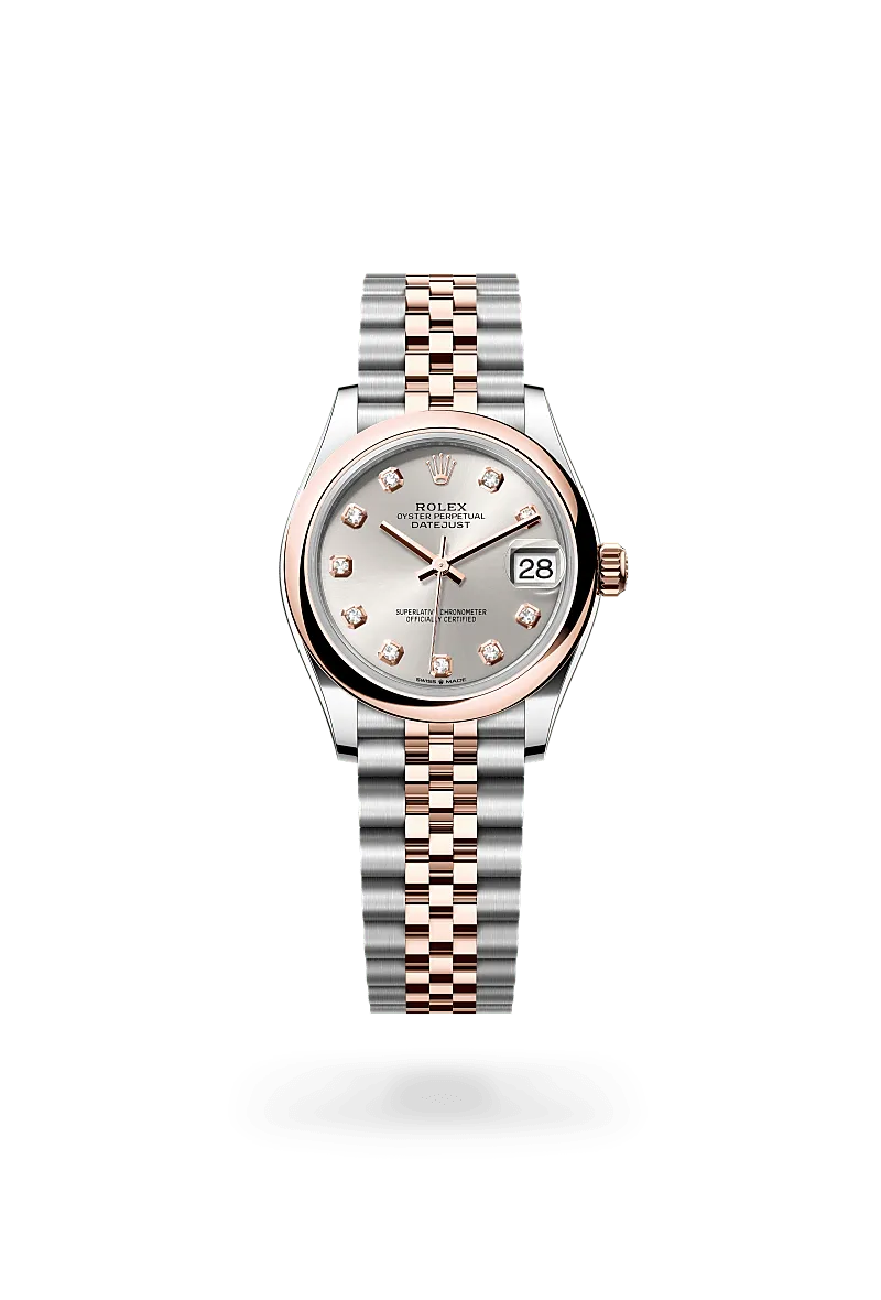 Rolex Datejust in Everose Rolesor - การผสมผสานระหว่าง Oystersteel และ Everose gold, M278241-0016 - Pendulum Rolex Datejust in Everose Rolesor - การผสมผสานระหว่าง Oystersteel และ Everose gold, M278241-0016 - Pendulum