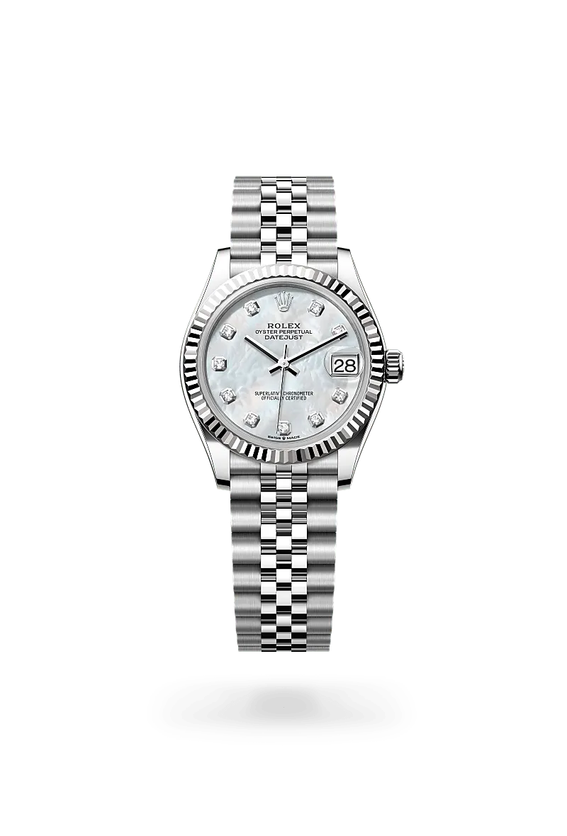 Rolex Datejust in White Rolesor - การผสมผสานระหว่าง Oystersteel และทองคำขาว, M278274-0006 - Pendulum Rolex Datejust in White Rolesor - การผสมผสานระหว่าง Oystersteel และทองคำขาว, M278274-0006 - Pendulum