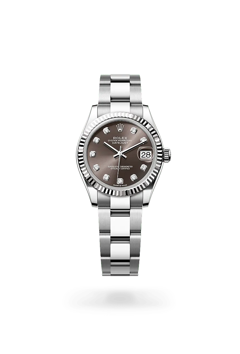 Rolex Datejust in White Rolesor - การผสมผสานระหว่าง Oystersteel และทองคำขาว, M278274-0007 - Pendulum Rolex Datejust in White Rolesor - การผสมผสานระหว่าง Oystersteel และทองคำขาว, M278274-0007 - Pendulum