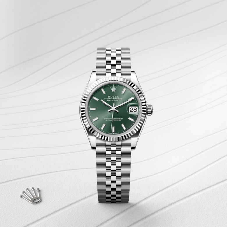 Rolex Datejust in White Rolesor - การผสมผสานระหว่าง Oystersteel และทองคำขาว, M278274-0018 - Pendulum