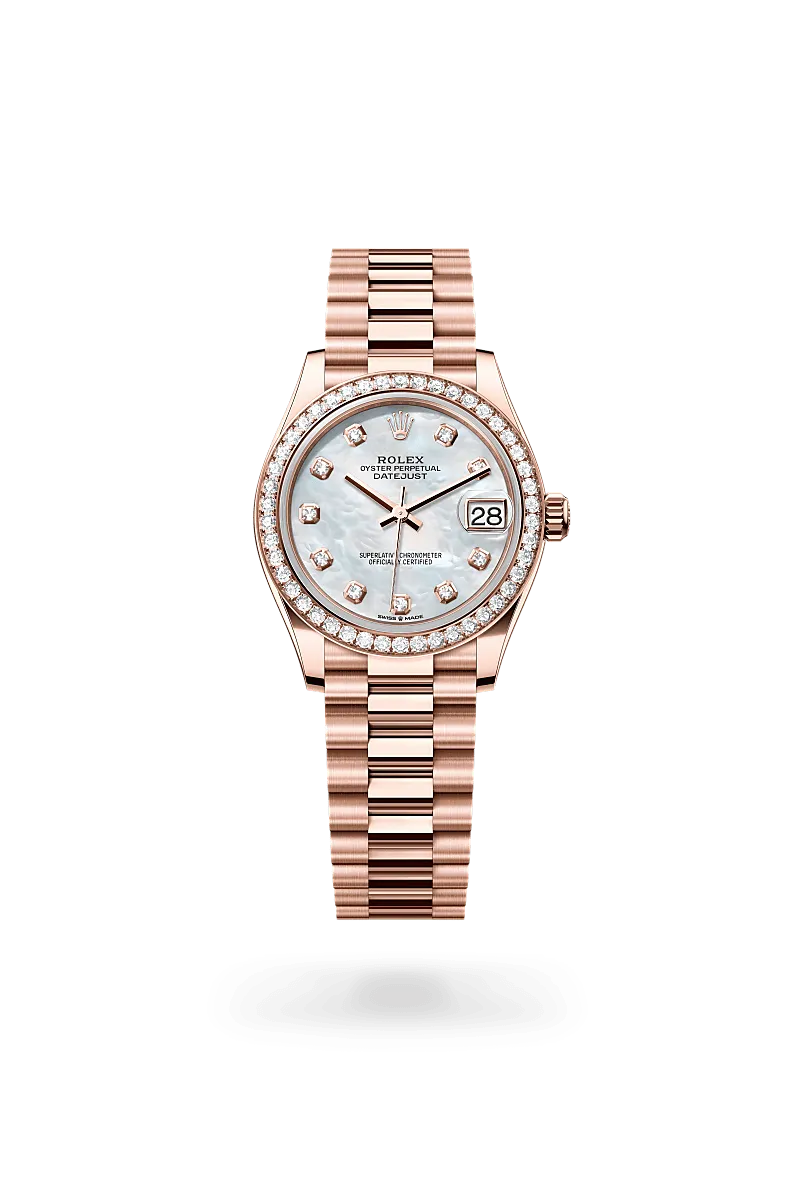 Rolex Datejust in Everose gold 18 กะรัต, M278285RBR-0005 - Pendulum Rolex Datejust in Everose gold 18 กะรัต, M278285RBR-0005 - Pendulum