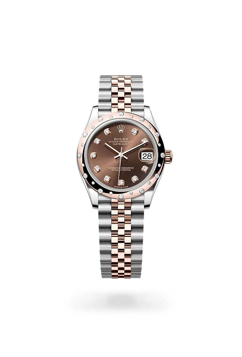 Rolex Datejust in Everose Rolesor - การผสมผสานระหว่าง Oystersteel และ Everose gold, M278341RBR-0028 - Pendulum Rolex Datejust in Everose Rolesor - การผสมผสานระหว่าง Oystersteel และ Everose gold, M278341RBR-0028 - Pendulum