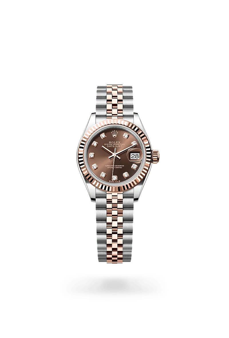 Rolex Lady-Datejust in Everose Rolesor - การผสมผสานระหว่าง Oystersteel และ Everose gold, M279171-0011 - Pendulum Rolex Lady-Datejust in Everose Rolesor - การผสมผสานระหว่าง Oystersteel และ Everose gold, M279171-0011 - Pendulum