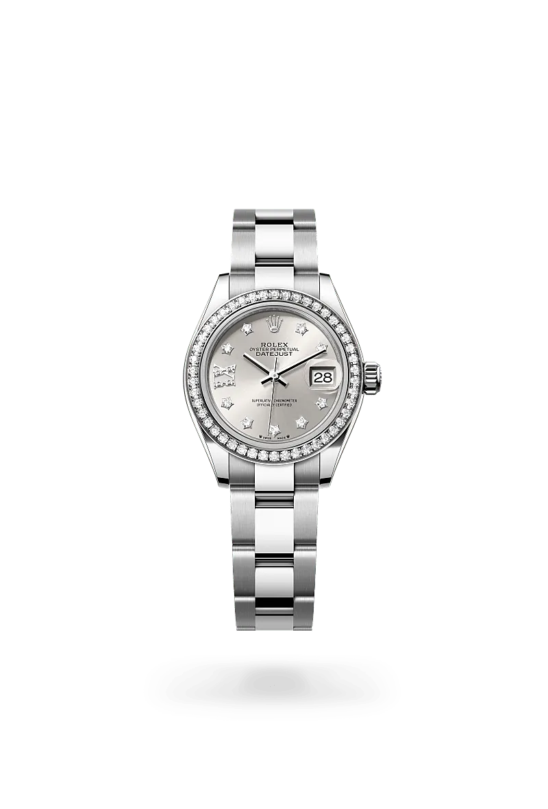 Rolex Lady-Datejust in White Rolesor - การผสมผสานระหว่าง Oystersteel และทองคำขาว, M279384RBR-0022 - Pendulum Rolex Lady-Datejust in White Rolesor - การผสมผสานระหว่าง Oystersteel และทองคำขาว, M279384RBR-0022 - Pendulum