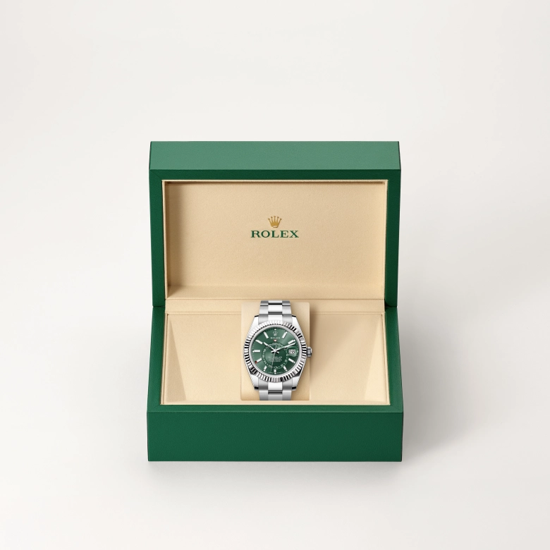 Rolex Sky-Dweller in White Rolesor - combination of Oystersteel and white gold, M336934-0001 - Pendulum