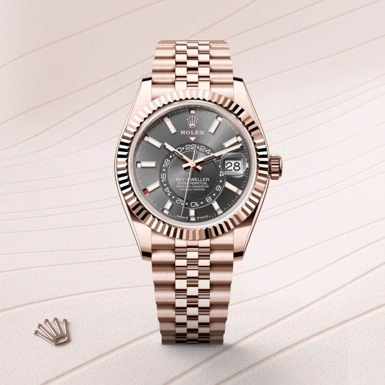 Rolex Sky-Dweller in Everose gold 18 กะรัต, M336935-0008 - Pendulum