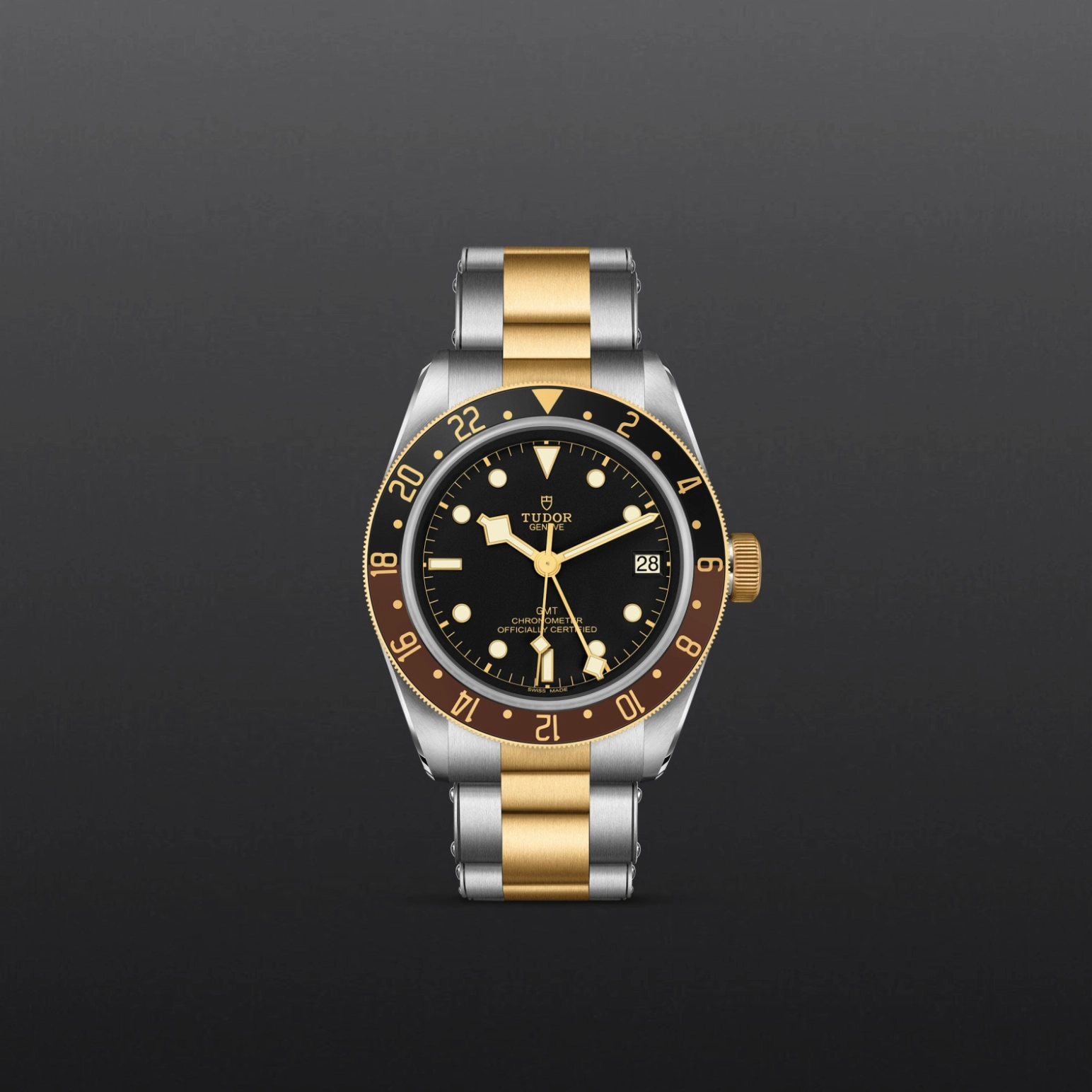 Black Bay GMT | 79833MN | Steel and Gold | M79833MN-0001 | Tudor Official Retailer - Pendulum