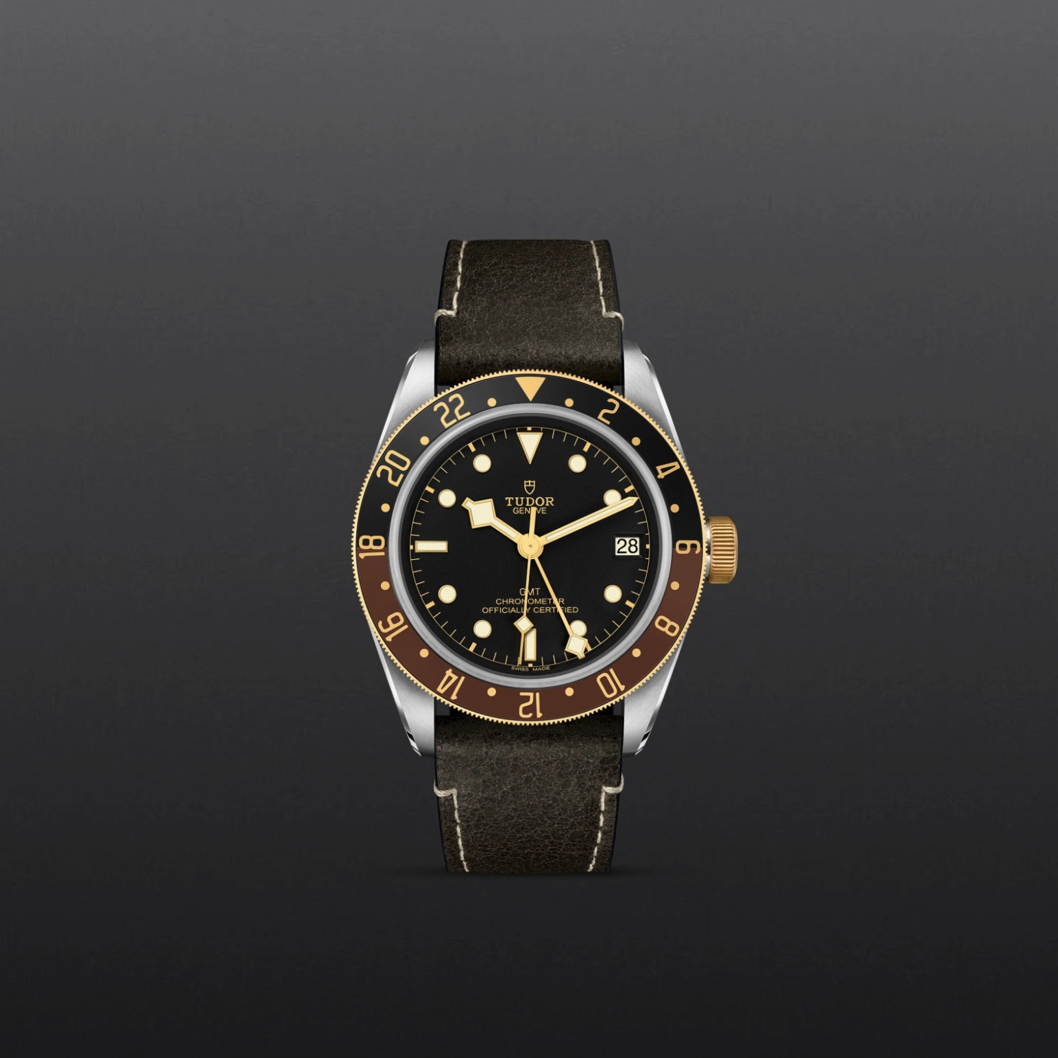 Black Bay GMT | 79833MN | Steel and Gold | M79833MN-0003 | Tudor Official Retailer - Pendulum