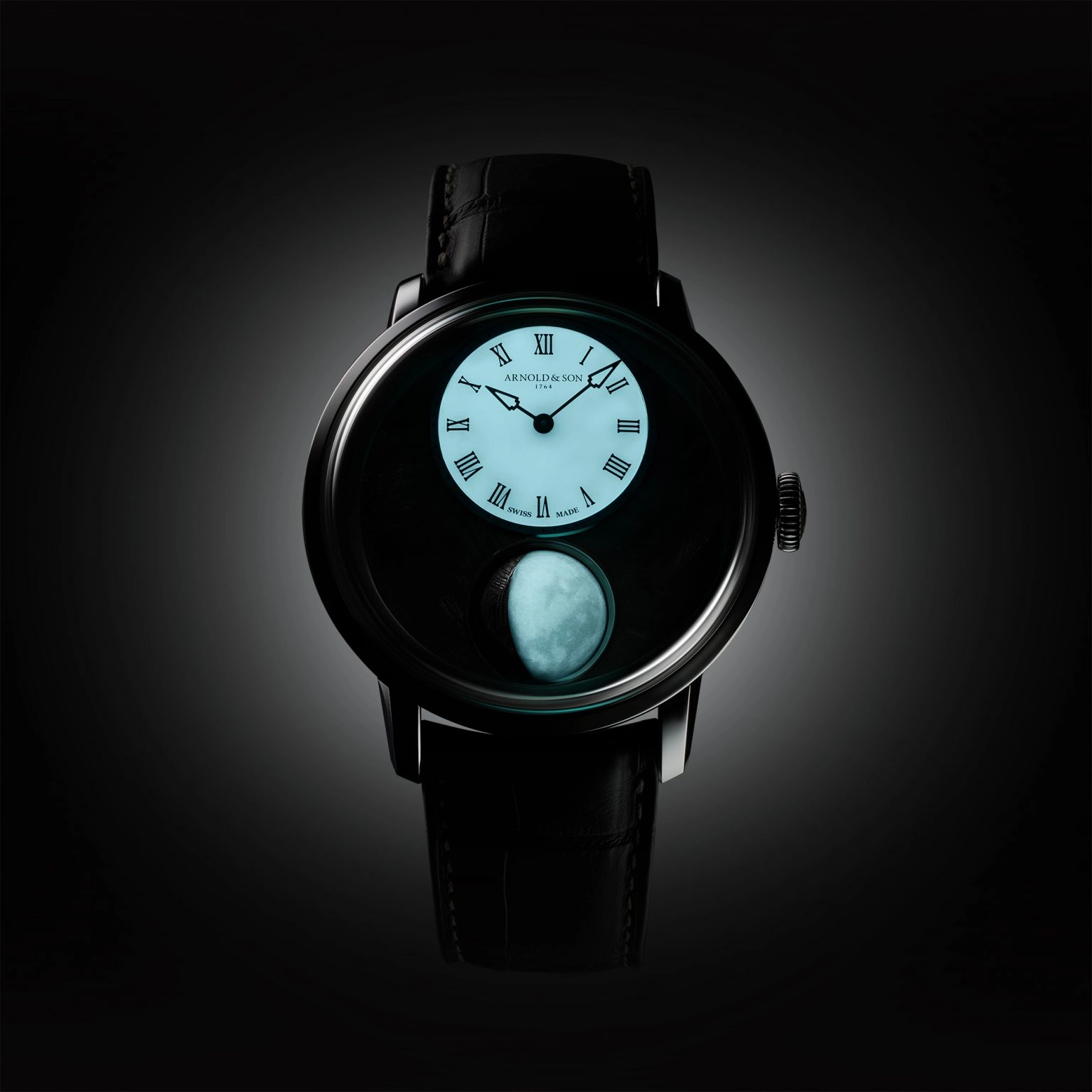 ARNOLD & SON – LUNA MAGNA PLATINUM image of Pendulum